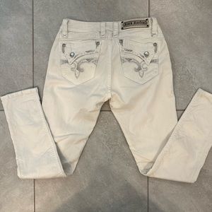 Rock Revival, white skinny jeans size 28